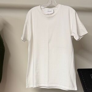 Frame Denim Men’s Crew Tee in White